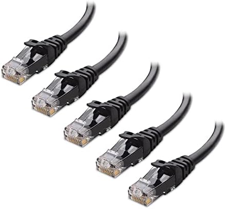 Cable Matters Cat6 Snagless Ethernet Cable — 10 ft (5-pack)